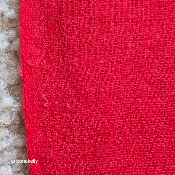 Shan's Lightweight Wool Scarf Shawl Wrap Red - Picture 3 of 13